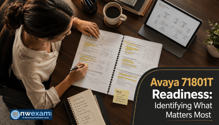 Avaya 71801T Readiness: Identifying What Matters Most