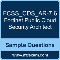 Public Cloud Security Architect Dumps, FCSS_CDS_AR-7.6 Dumps, Fortinet Public Cloud Security Architect PDF, FCSS_CDS_AR-7.6 PDF, Public Cloud Security Architect VCE, Fortinet Public Cloud Security Architect Questions PDF, Fortinet Exam VCE, Fortinet FCSS_CDS_AR-7.6 VCE, Public Cloud Security Architect Cheat Sheet