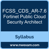 FCSS_CDS_AR-7.6 Syllabus, Public Cloud Security Architect Exam Questions PDF, Fortinet FCSS_CDS_AR-7.6 Dumps Free, Public Cloud Security Architect PDF, FCSS_CDS_AR-7.6 Dumps, FCSS_CDS_AR-7.6 PDF, Public Cloud Security Architect VCE, FCSS_CDS_AR-7.6 Questions PDF, Fortinet Public Cloud Security Architect Questions PDF, Fortinet FCSS_CDS_AR-7.6 VCE