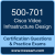 500-701: Cisco Video Infrastructure Design (VID)