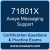 71801X: Avaya Messaging Support