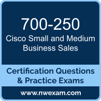 700-250: Cisco Small and Medium Business Sales (SMBS)