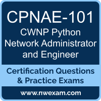 CPNAE-101: CWNP Python Network Administrator and Engineer (CPNAE)