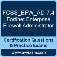 FCSS_EFW_AD-7.4: Fortinet FCSS - Enterprise Firewall 7.4 Administrator