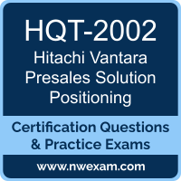 HQT-2002: Hitachi Vantara Presales Solution Positioning Professional