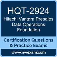 HQT-2924: Hitachi Vantara Presales Data Operations Foundation Professional