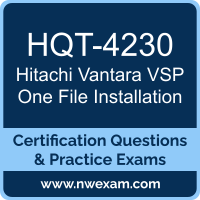 HQT-4230: Hitachi Vantara VSP One File Installation Professional