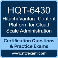 HQT-6430: Hitachi Vantara Content Platform for Cloud Scale Administration Profes