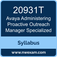 20931T Syllabus, Administering Proactive Outreach Manager Specialized Exam Questions PDF, Avaya 20931T Dumps Free, Administering Proactive Outreach Manager Specialized PDF, 20931T Dumps, 20931T PDF, Administering Proactive Outreach Manager Specialized VCE, 20931T Questions PDF, Avaya Administering Proactive Outreach Manager Specialized Questions PDF, Avaya 20931T VCE