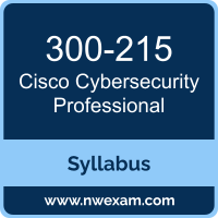 300-215 Syllabus, Cybersecurity Professional Exam Questions PDF, Cisco 300-215 Dumps Free, Cybersecurity Professional PDF, 300-215 Dumps, 300-215 PDF, Cybersecurity Professional VCE, 300-215 Questions PDF, Cisco Cybersecurity Professional Questions PDF, Cisco 300-215 VCE