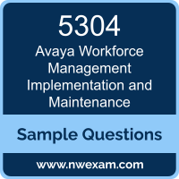 Workforce Management Implementation and Maintenance Dumps, 5304 Dumps, Avaya Workforce Management Implementation and Maintenance PDF, 5304 PDF, Workforce Management Implementation and Maintenance VCE, Avaya Workforce Management Implementation and Maintenance Questions PDF, Avaya Exam VCE, Avaya 5304 VCE, Workforce Management Implementation and Maintenance Cheat Sheet