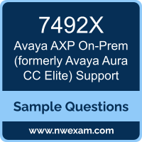 AXP On-Prem (formerly Avaya Aura CC Elite) Support Dumps, 7492X Dumps, Avaya AXP On-Prem (formerly Avaya Aura CC Elite) Support PDF, 7492X PDF, AXP On-Prem (formerly Avaya Aura CC Elite) Support VCE, Avaya AXP On-Prem (formerly Avaya Aura CC Elite) Support Questions PDF, Avaya Exam VCE, Avaya 7492X VCE, AXP On-Prem (formerly Avaya Aura CC Elite) Support Cheat Sheet