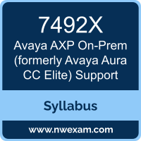 7492X Syllabus, AXP On-Prem (formerly Avaya Aura CC Elite) Support Exam Questions PDF, Avaya 7492X Dumps Free, AXP On-Prem (formerly Avaya Aura CC Elite) Support PDF, 7492X Dumps, 7492X PDF, AXP On-Prem (formerly Avaya Aura CC Elite) Support VCE, 7492X Questions PDF, Avaya AXP On-Prem (formerly Avaya Aura CC Elite) Support Questions PDF, Avaya 7492X VCE