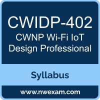 CWIDP-402 Syllabus, Wi-Fi IoT Design Professional Exam Questions PDF, CWNP CWIDP-402 Dumps Free, Wi-Fi IoT Design Professional PDF, CWIDP-402 Dumps, CWIDP-402 PDF, Wi-Fi IoT Design Professional VCE, CWIDP-402 Questions PDF, CWNP Wi-Fi IoT Design Professional Questions PDF, CWNP CWIDP-402 VCE