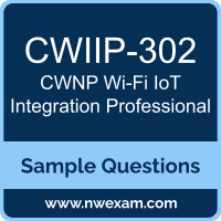 Wi-Fi IoT Integration Professional Dumps, CWIIP-302 Dumps, CWNP CWIIP PDF, CWIIP-302 PDF, Wi-Fi IoT Integration Professional VCE, CWNP Wi-Fi IoT Integration Professional Questions PDF, CWNP Exam VCE, CWNP CWIIP-302 VCE, Wi-Fi IoT Integration Professional Cheat Sheet