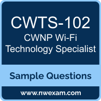 Wi-Fi Technology Specialist Dumps, CWTS-102 Dumps, CWNP CWTS PDF, CWTS-102 PDF, Wi-Fi Technology Specialist VCE, CWNP Wi-Fi Technology Specialist Questions PDF, CWNP Exam VCE, CWNP CWTS-102 VCE, Wi-Fi Technology Specialist Cheat Sheet