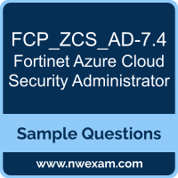 Azure Cloud Security Administrator Dumps, FCP_ZCS_AD-7.4 Dumps, Fortinet Azure Cloud Security Administrator PDF, FCP_ZCS_AD-7.4 PDF, Azure Cloud Security Administrator VCE, Fortinet Azure Cloud Security Administrator Questions PDF, Fortinet Exam VCE, Fortinet FCP_ZCS_AD-7.4 VCE, Azure Cloud Security Administrator Cheat Sheet