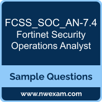 Security Operations Analyst Dumps, FCSS_SOC_AN-7.4 Dumps, Fortinet Security Operations Analyst PDF, FCSS_SOC_AN-7.4 PDF, Security Operations Analyst VCE, Fortinet Security Operations Analyst Questions PDF, Fortinet Exam VCE, Fortinet FCSS_SOC_AN-7.4 VCE, Security Operations Analyst Cheat Sheet