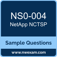 NCTSP Dumps, NS0-004 Dumps, NetApp NCTSP PDF, NS0-004 PDF, NCTSP VCE, NetApp NCTSP Questions PDF, NetApp Exam VCE, NetApp NS0-004 VCE, NCTSP Cheat Sheet