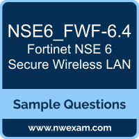 NSE 6 Secure Wireless LAN Dumps, NSE6_FWF-6.4 Dumps, Fortinet NSE 6 Secure Wireless LAN PDF, NSE6_FWF-6.4 PDF, NSE 6 Secure Wireless LAN VCE, Fortinet NSE 6 Secure Wireless LAN Questions PDF, Fortinet Exam VCE, Fortinet NSE6_FWF-6.4 VCE, NSE 6 Secure Wireless LAN Cheat Sheet