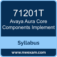 71201T Syllabus, Aura Core Components Implement Exam Questions PDF, Avaya 71201T Dumps Free, Aura Core Components Implement PDF, 71201T Dumps, 71201T PDF, Aura Core Components Implement VCE, 71201T Questions PDF, Avaya Aura Core Components Implement Questions PDF, Avaya 71201T VCE